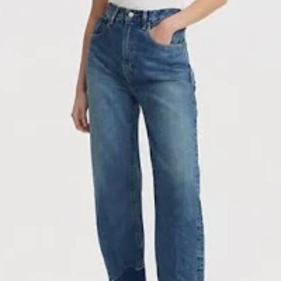 Levi's Barrel Jeans made in Japan - worn once - Picture 1 of 9